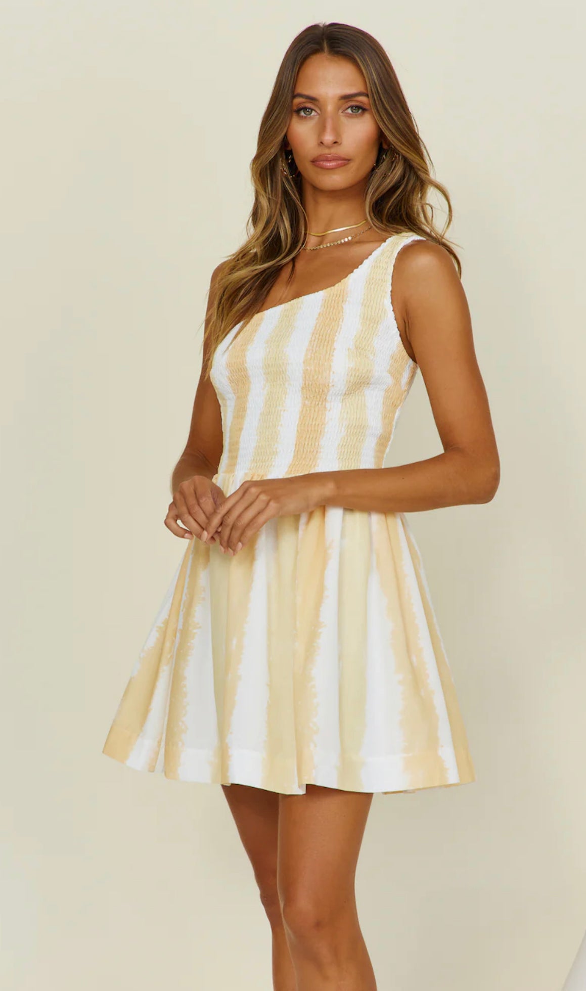 Petal & Pup Kelsie Yellow Dress